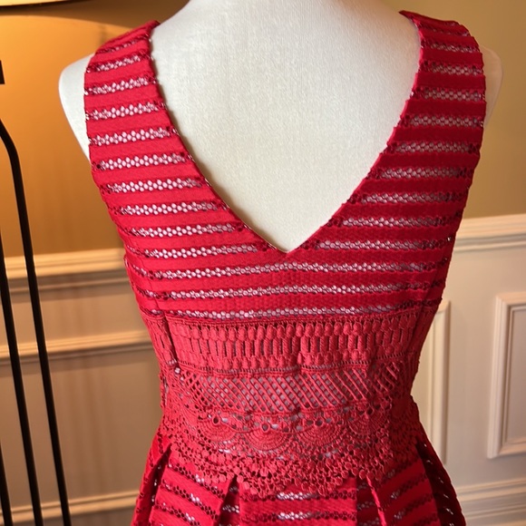 MODCLOTH Lace Fit & Flare Dress - Picture 9 of 14